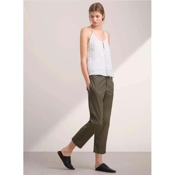 COMMUNITY | NWT Elgin Blouse Linen Cotton White Size XXS Aritzia - Picture 3 of 9